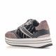 Zapatillas urban Geox kency gris oscuro - Querol online