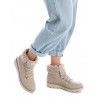 Botines planos Xti 043113 con pelo y cordones