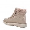 Botines planos Xti 043113 con pelo y cordones
