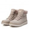 Botines planos Xti 043113 con pelo y cordones
