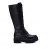 Botas planas Xti 042928 cremallera lateral y plataforma