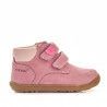 Sabates abotinades Geox macchia rosa fosc