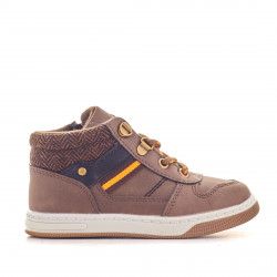 Sabates abotinades Sprox marrons amb diverses textures - Querol online