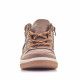 Zapatos abotinados Sprox marrones con varias texturas - Querol online