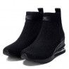 Botines Xti 042948 con brillanetes y camara de aire