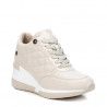 Zapatillas Xti 043236 deportiva con cuña en beige