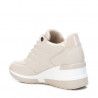 Zapatillas Xti 043236 deportiva con cuña en beige