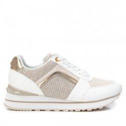 Zapatillas Xti 043008 blanca con detalles metalizados - Querol online