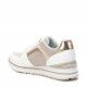 Zapatillas Xti 043008 blanca con detalles metalizados - Querol online