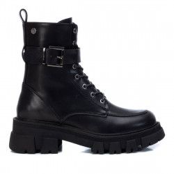 Botines plataforma Xti 043053 con hebilla y suela truck - Querol online