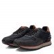 Zapatos sport Xti 043025 talón con textura y detalles marrones - Querol online