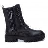 Botins Xti 057680 amb doble cremallera i cordons negres