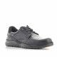 Zapatos sport Baerchi  de piel con cordones negros - Querol online
