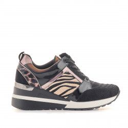 Sabatilles falca Owel luanda amb diversos teixits animal print - Querol online