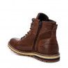 Botines Carmela 067519 camel con detalles en ante