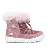 Botins Xti 057807 amb pel i papallones en rosa