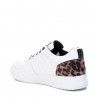 Zapatillas Refresh 077789 talón de animal print en blanco