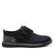 Zapatos vestir Refresh 076533 con talón en serraje gris - Querol online