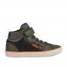 Botines Geox gisli boy military and black