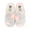 Zapatillas casa Gioseppo grises con estrellas hillerod
