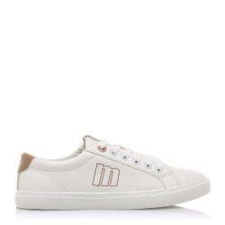 Zapatillas Mustang  con suela fina, puntera redondeada y logo bordado - Querol online