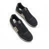 Zapatillas deportivas Mustang color negro con detalles en plomo