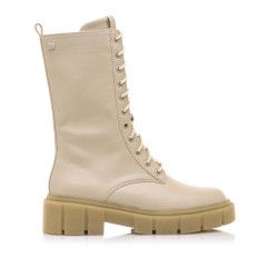 Botes planes Mustang mars amb cordons i sola truck en beix - Querol online