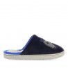 Zapatillas casa Gioseppo azul marino con motivos de videojuegos hilzingen