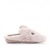Zapatillas casa Vulladi de pelo con forma de conejo