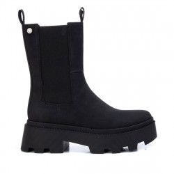 Botins plataforma Refresh 076784 estil chelsea amb cremallera i sola truck - Querol online
