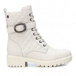 Botines planos Carmela 067952 con acolchado en la parte lateral - Querol online