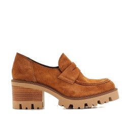 Sabates de taló Redlove amelina marrons tipus mocasín amb plataforma