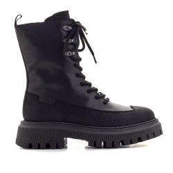 Botines plataforma Redlove heike con dos tipos de piel y plataforma - Querol online