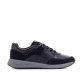 Zapatillas Geox negras con suela gris y colores - Querol online