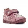 Zapatos abotinados GARVALIN rosas con iconos