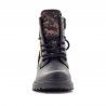 Botines Geox negros con motivos militares