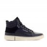 Botines G-Star RAW negros con cordones y piso blanco