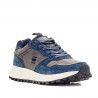 Zapatillas deportivas G-Star RAW grises con partes azules de piel