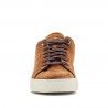 Sabates sport Zen marrons de pell girada i cordons