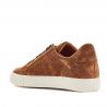 Sabates sport Zen marrons de pell girada i cordons