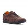 Sabates sport Zen marrons amb elàstics en frontal