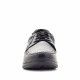 Zapatos vestir Zen negros de piel con costuras y cordones - Querol online
