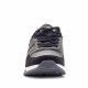 Zapatos sport Lois negros con suela blanca y cordones - Querol online