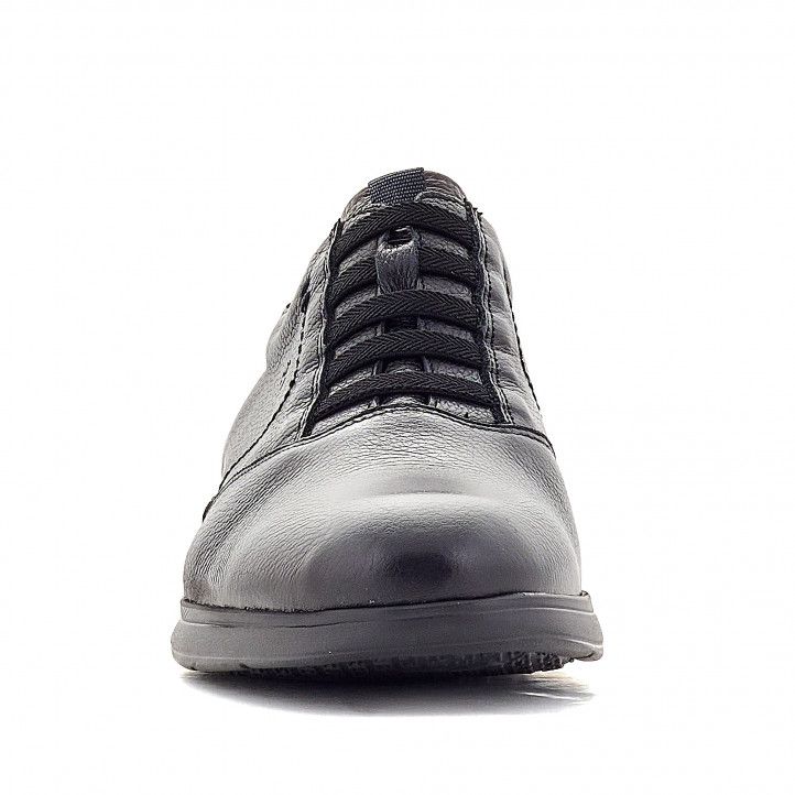 Geox UOMO SYMBOL - Zapatos con cordones - black/negro 
