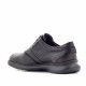 Zapatos vestir Fluchos negros con cordones elásticos - Querol online