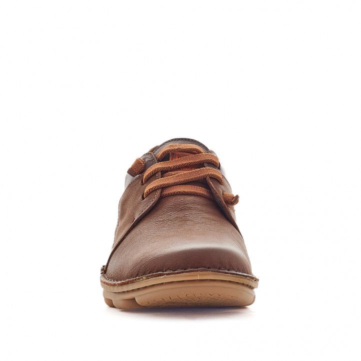 Zapatos sport ONFOOT marrones modelo blucher - Querol online