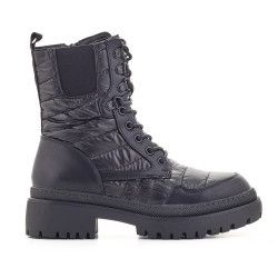 Botins plans Owel kazan negres amb estructura embuatada - Querol online