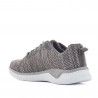 Zapatillas Vicmart gris con cordones