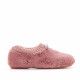 Zapatillas casa Vulladi con cierre ajustable en color rosa - Querol online