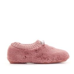 Sabatilles casa Vulladi amb tancament ajustable en color rosa - Querol online